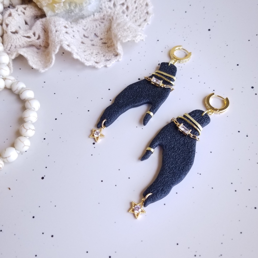 "Jazz Hands" earrings